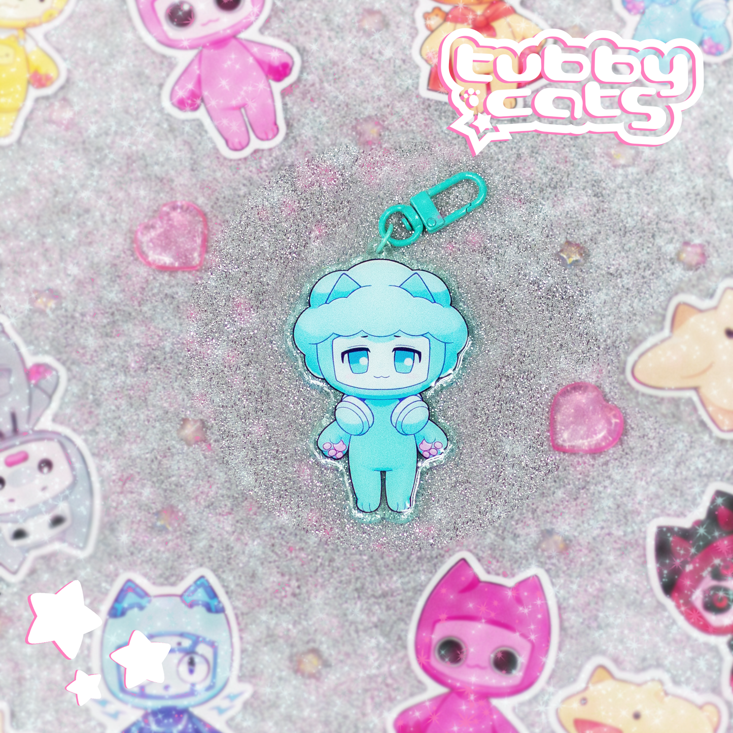 Tubby Mascot Keychains