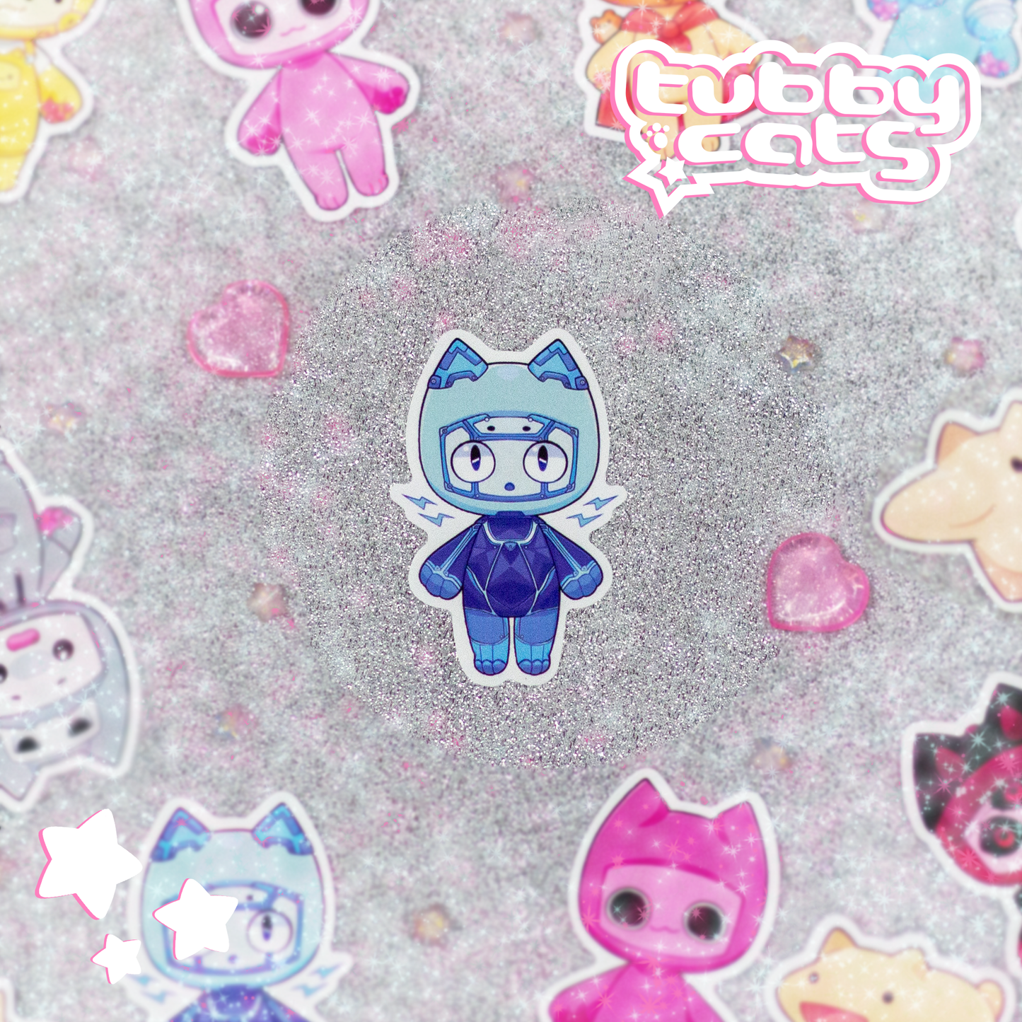 Tubby Mascot Stickers