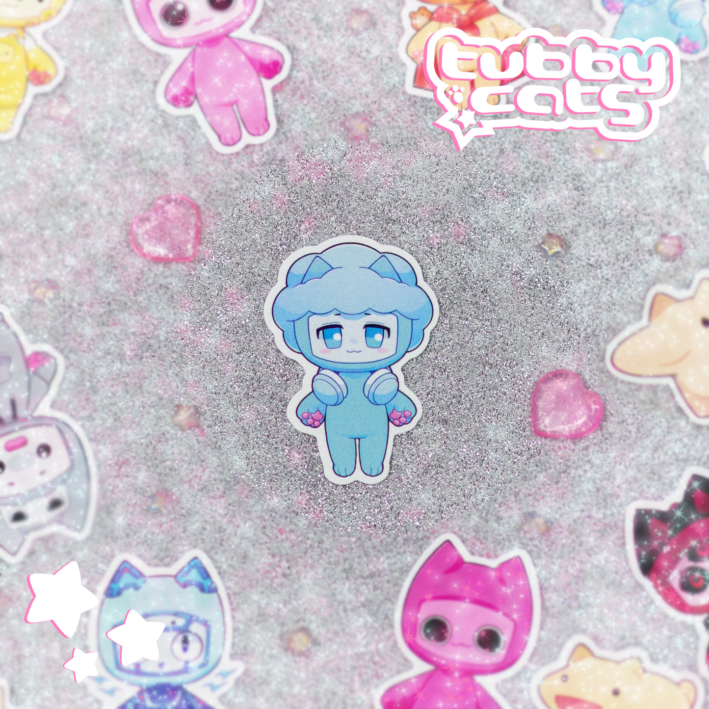 Tubby Mascot Stickers