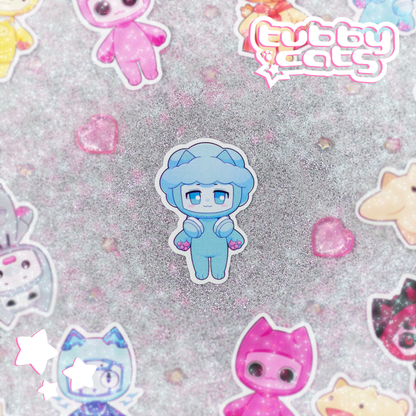 Tubby Mascot Stickers