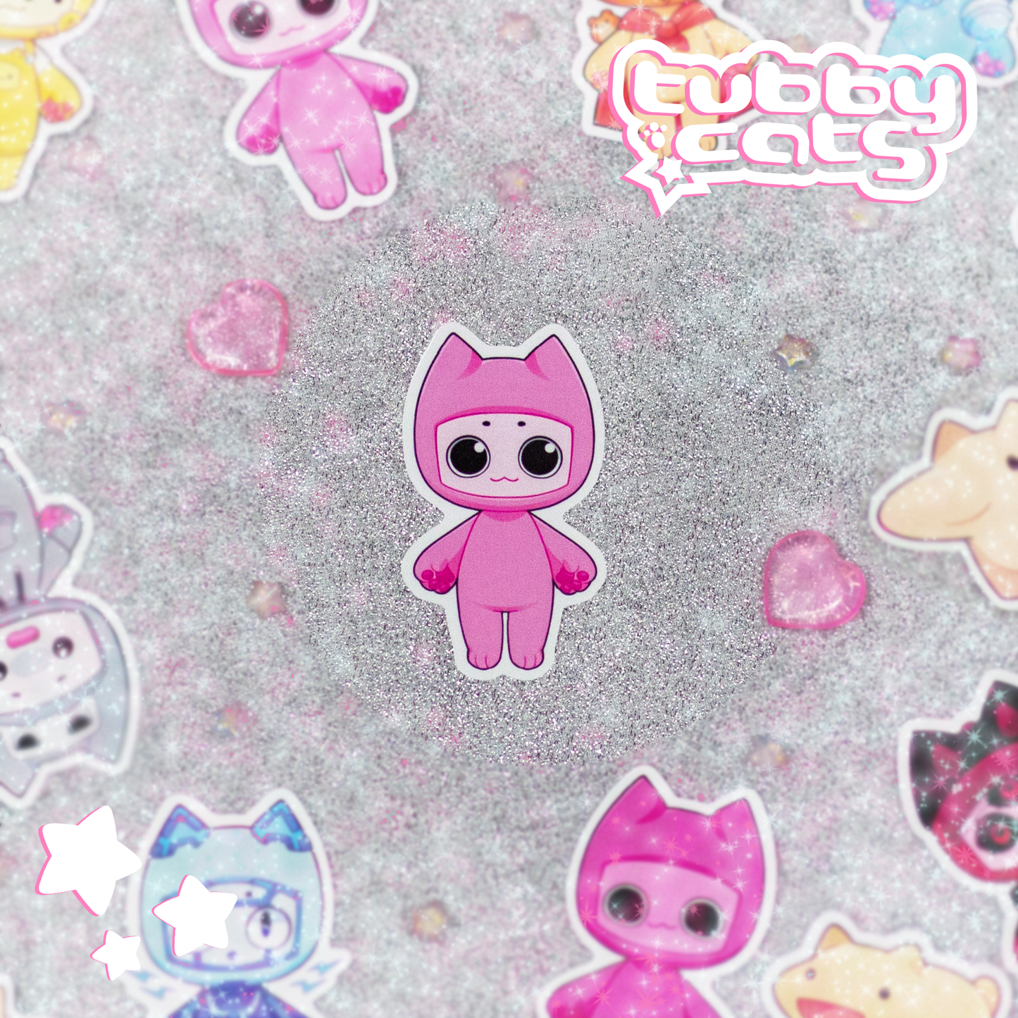 Tubby Mascot Stickers