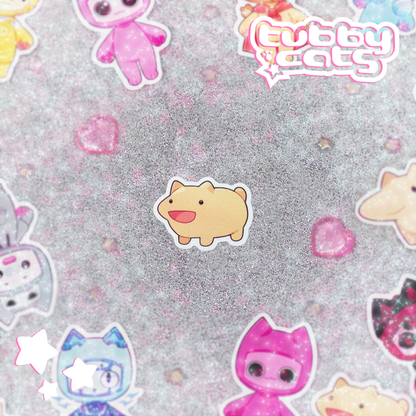 Tubby Mascot Stickers