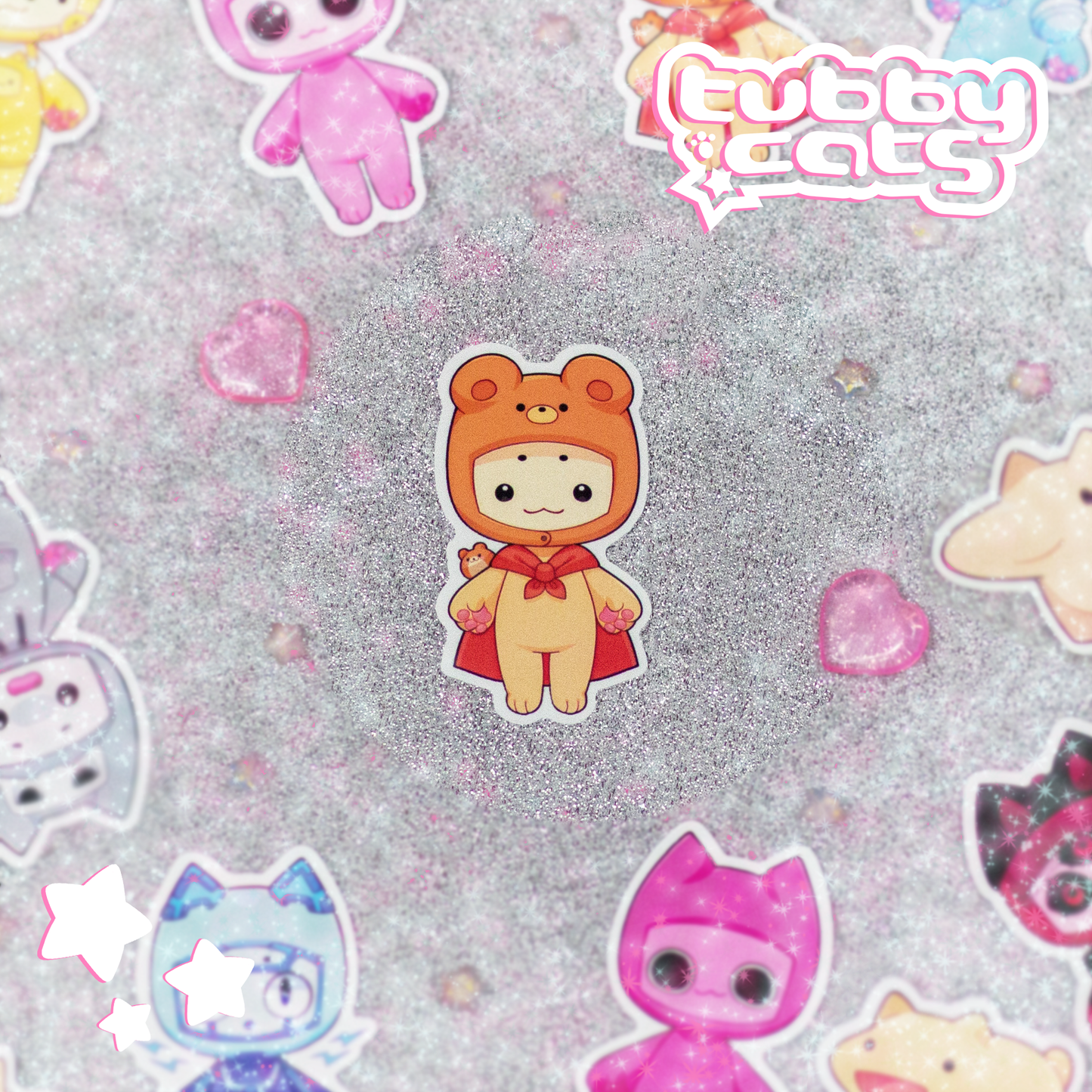 Tubby Mascot Stickers