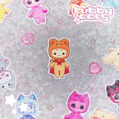 Tubby Mascot Stickers