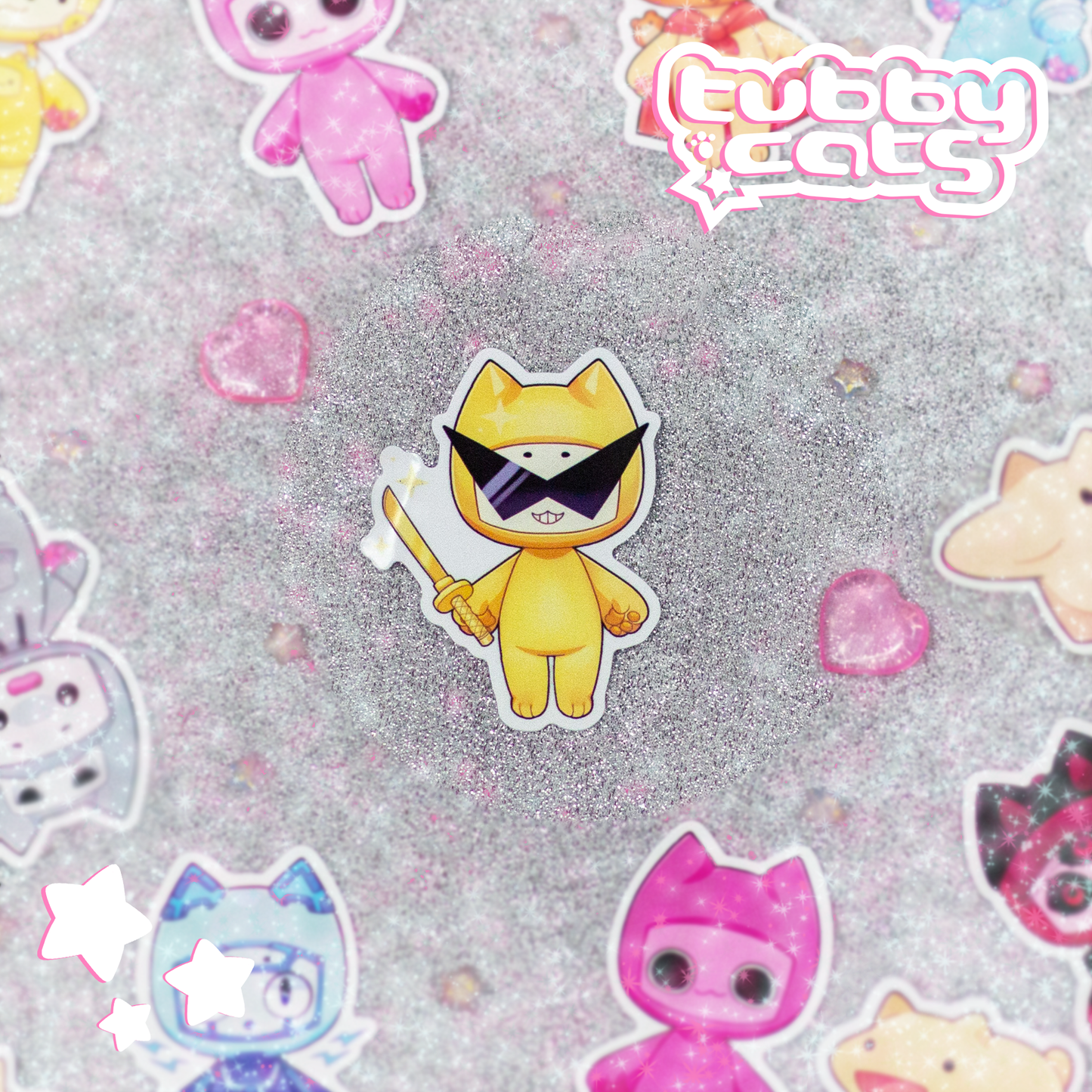 Tubby Mascot Stickers