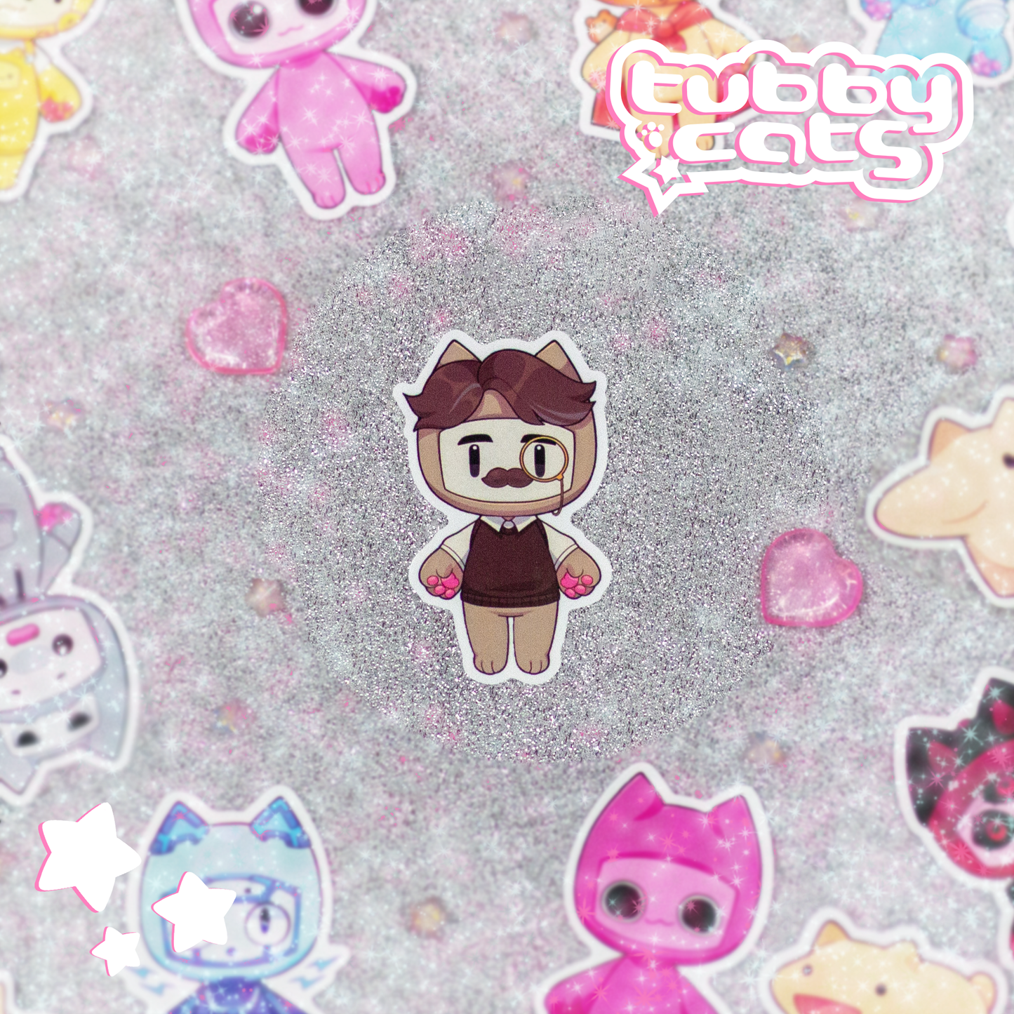 Tubby Mascot Stickers