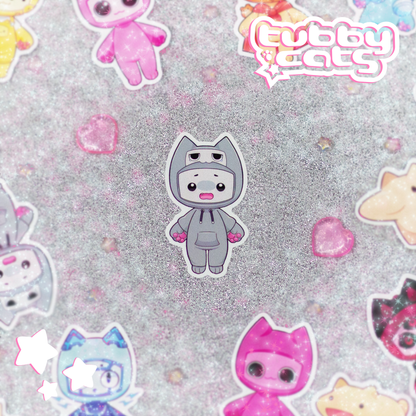 Tubby Mascot Stickers
