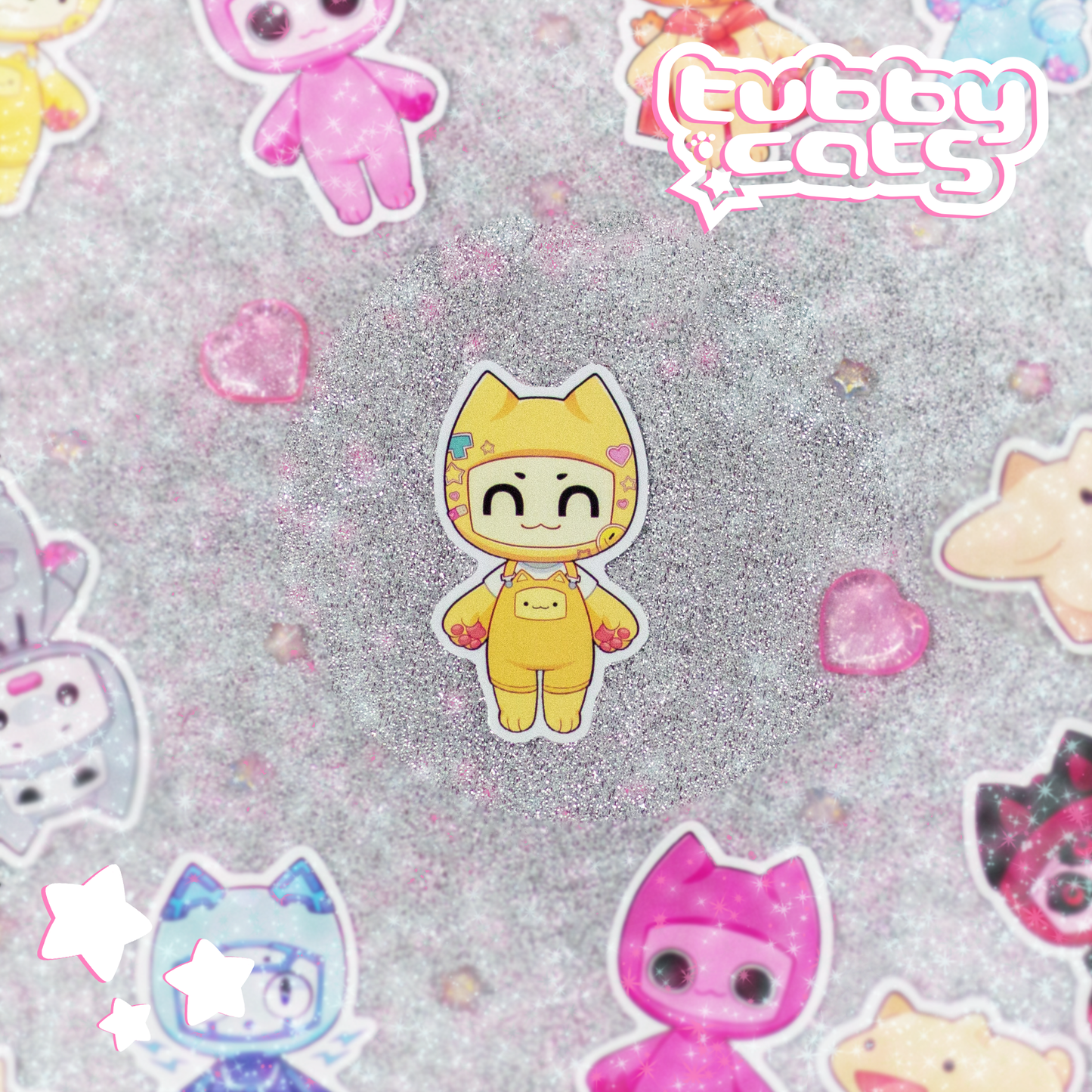 Tubby Mascot Stickers