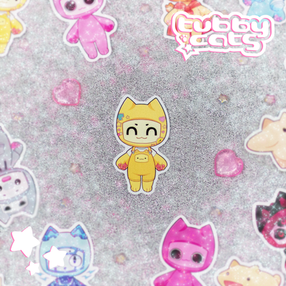 Tubby Mascot Stickers