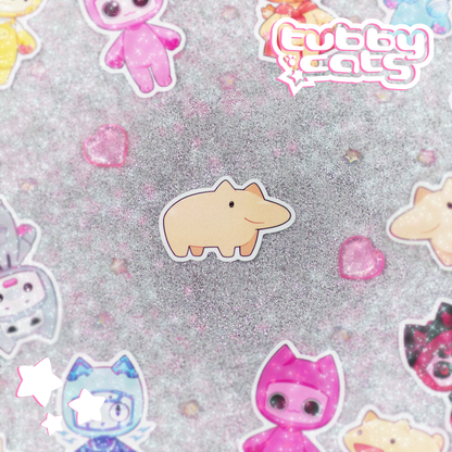 Tubby Mascot Stickers
